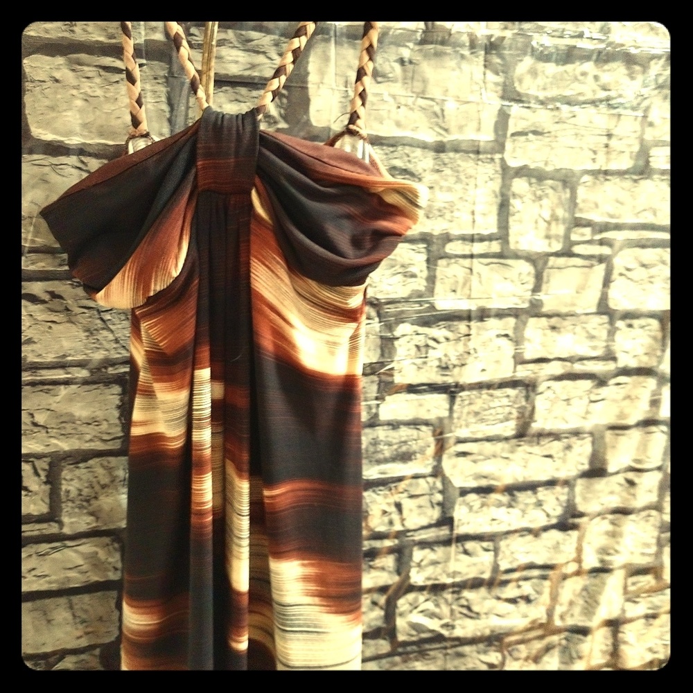 Long Shirt w/  Braided Straps